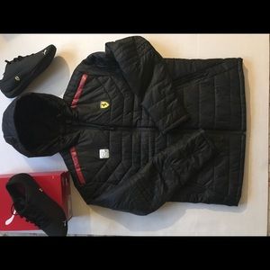 PUMA FERRARI PUFFY WINDBREAKER JACKET